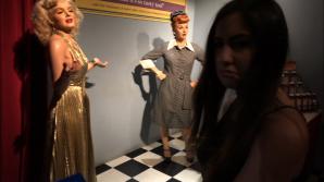 You take Veronica to the Wax Museum.